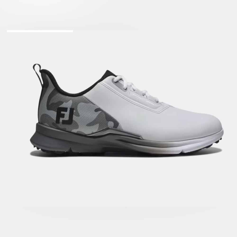 FootJoy Men's Athletic Golf Shoe White and Gray